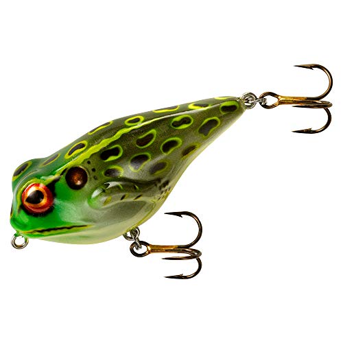 Topwater Fishing Lure - Rebel Frog-R 2 3/8 Inch, 5/16 Ounce - Bullfrog