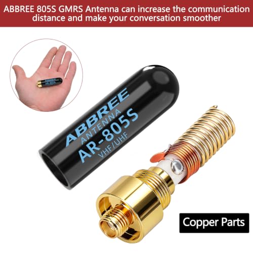 Ham Radio Antenna Dual Band VHF/UHF 144/430MHz - Black, 2 Pack