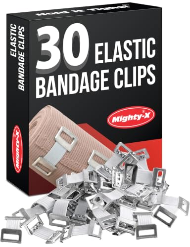 Elastic Bandage Clips - Durable, Lightweight, 30 Pack