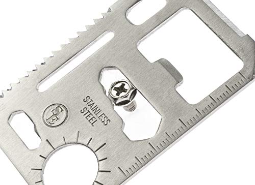 11-Function Stainless Steel Survival Pocket Tool - MT908-1