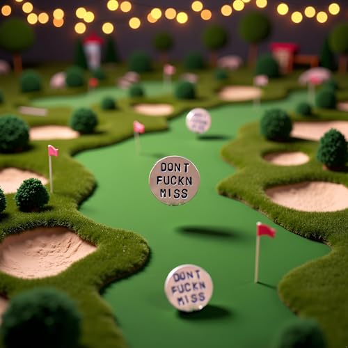 Funny Golf Ball Markers - Hilarious Novelty Gifts for Golfers