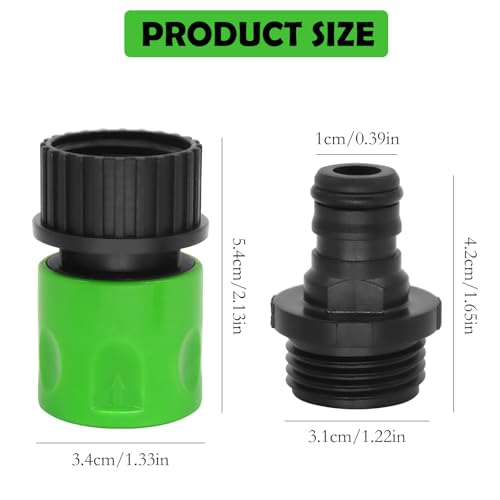 Engine Flush Kit - 2 Pcs Quick Connect Jet Boat Cleaning Tools