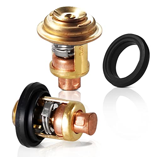 Thermostat for Yamaha 2-Stroke Outboard 3HP-250HP - 2 Pcs