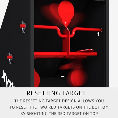 BB Trap Target Pellet Collector with 20 Paper Targets & 3 Spinners