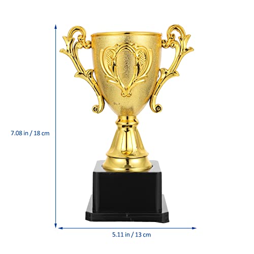Gold Trophy Cup for Kids - 18cm Plastic Award for Parties