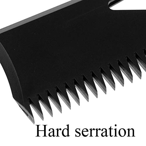 Surfboard Wax Comb - Serrated Edge, Non-Slip Design, 81x40mm