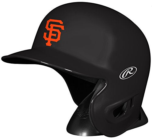 San Francisco Giants Mini Replica Baseball Helmet with Display Stand