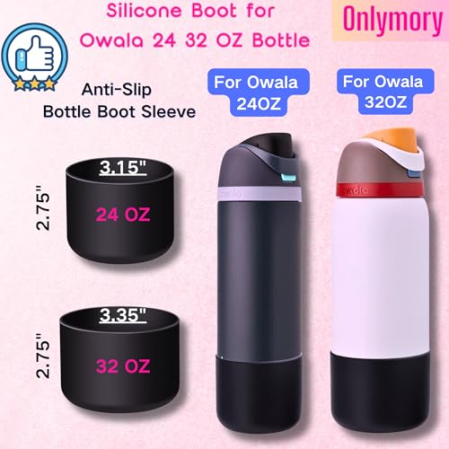 Silicone Boot for Owala 32 oz Bottles - Anti-Slip Protective Cover