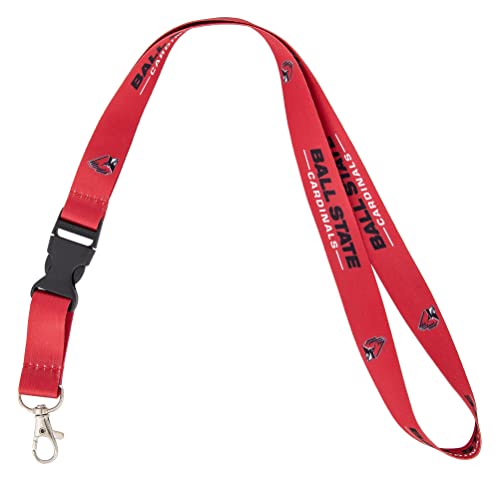 Desert Cactus University Cardinals Lanyard with Snap Buckle - Red