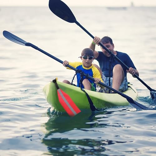 Kayak Safety Warning Flag with Reflective Strips - Red