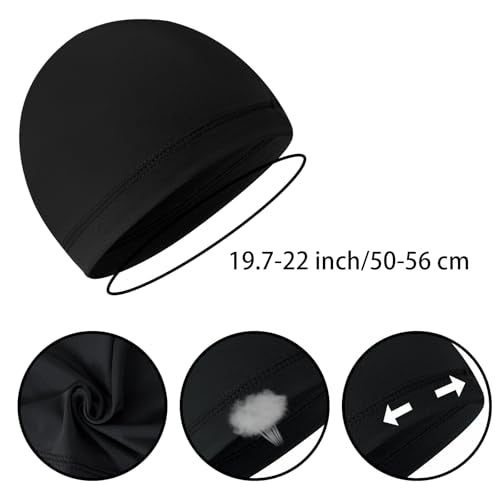 8-Pack Cooling Skull Cap Set - Lightweight Sweat Wicking Liner Hats