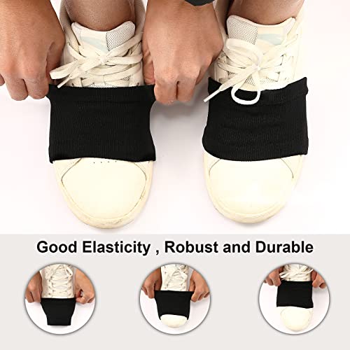 Dance Socks Over Shoes for Smooth Floors - Black Shoe Covers
