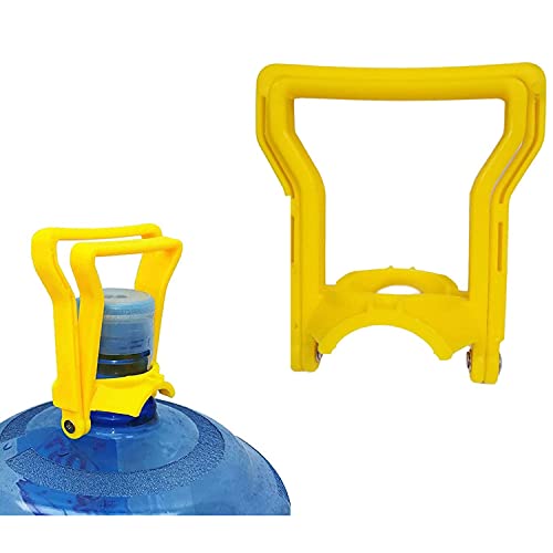 5 Gallon Water Bottle Carrier with Handle - Yellow