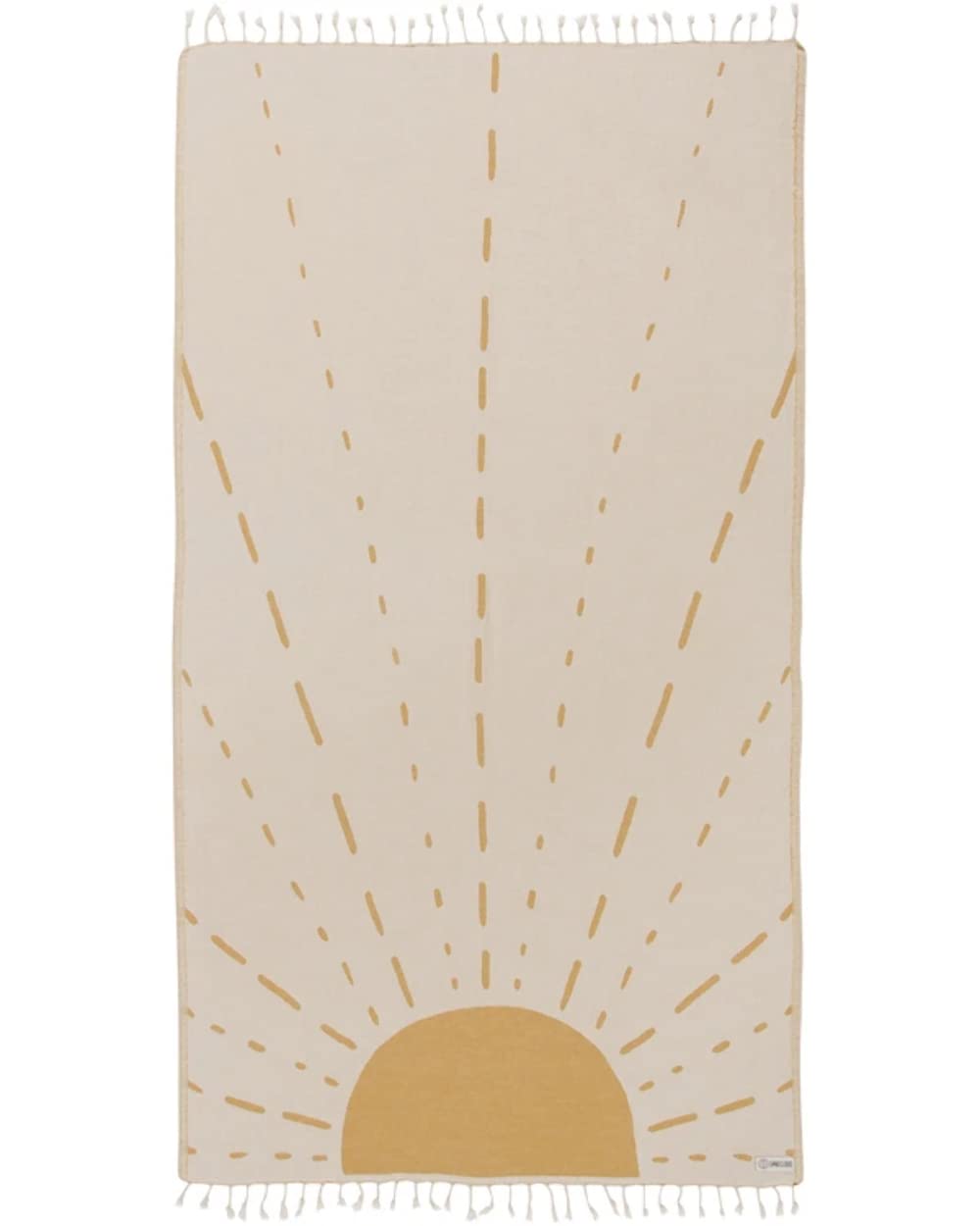 Sand Cloud Turkish Beach Towel - Sand Resistant - 100% Organic Turkish Cotton Yarn - Quick Dry Towel for Beach, Picnic Blanket or Throw - As Seen on Shark Tank - Sunrise
