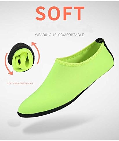 Skiennix Quick-Dry Water Shoes - Flexible Aqua Socks for Beach, Swim, Diving & Yoga | Lightweight & Breathable