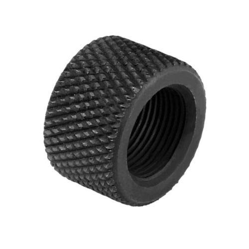 Aluminum Thread Protector 5/8''-24 TPI for Machinery, Durable Black Finish