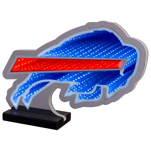 Buffalo Bills LED Infinity Logo Light - 3D Acrylic Display
