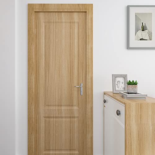 CRE8TIVE Thick Brown Wood Contact Paper Peel and Stick Wood Wallpaper 12"x80" Textured Removable Self Adhesive Wood Grain Contact Paper for Countertops Waterproof Wood Vinyl Wrap for Kitchen Cabinets