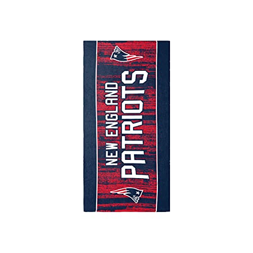 New England Patriots Beach Towel - 60" x 30" Big Logo