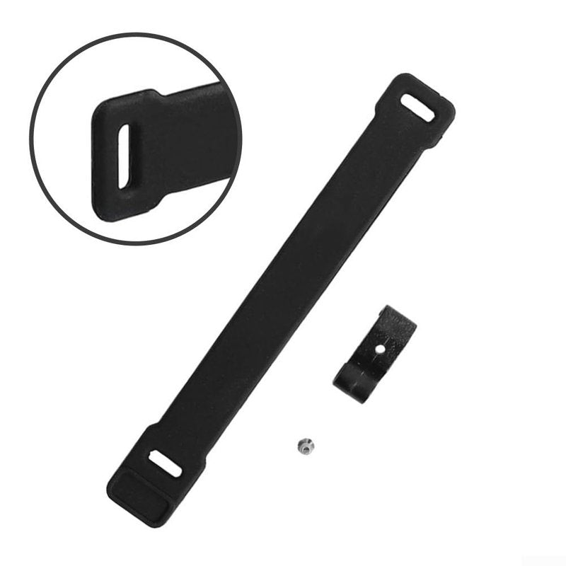 Safety Locking Belt With Hook Bracket fit For INOKIM OXO OX Electric Scooter, ABS Folding Joint Strap Scooters Accessories Black