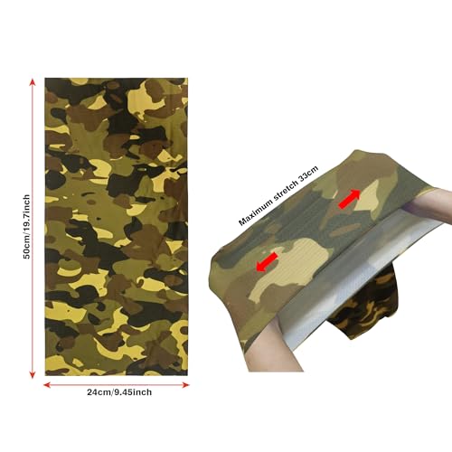 Cooling Neck Gaiter - UPF 50+ Seamless Bandana