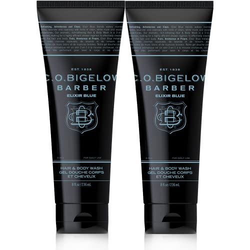 C.O. Bigelow Elixir Blue 2 Pack Men’s 8 Fl Oz Hair & Body Wash - 2 Pack