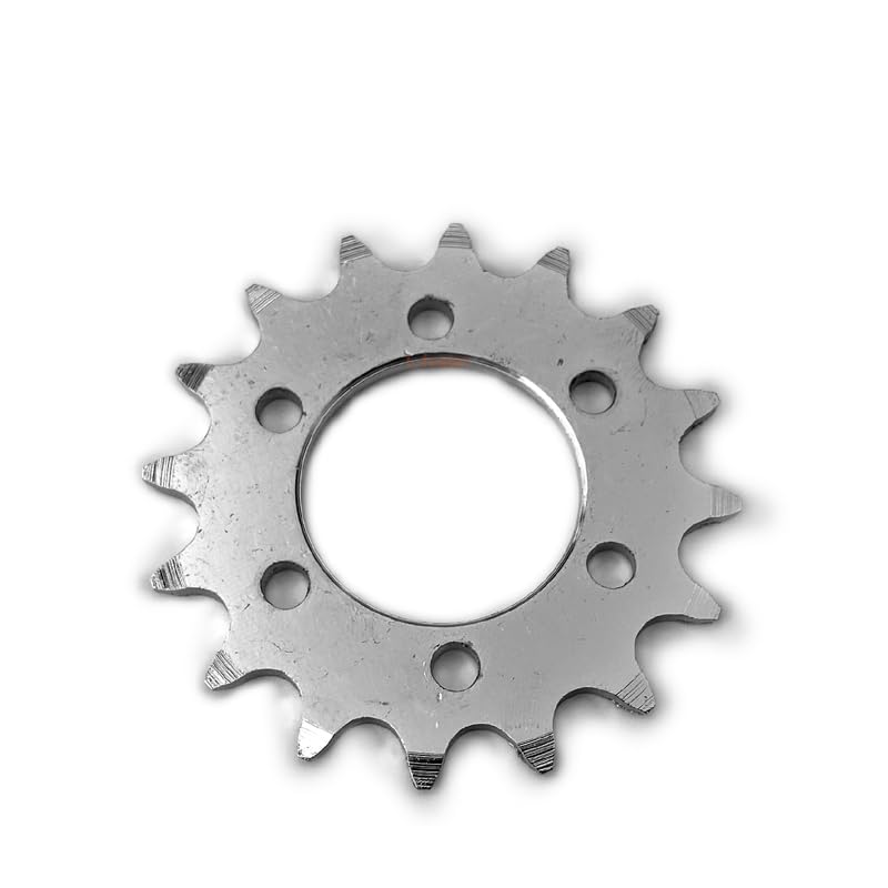 L-faster 16T 25T 28T 32T Bicycle Fixed Sprocket for Brake Disc Mount Big Chain Wheel for Fixed Gear Bike 28 Tooth Sprocket for #410 Bicycle Chain(16T)