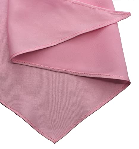 Pink Dog Bandana Scarf - Chiffon, Pack of 1, Small