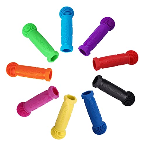 Kids Scooter Handle Grips - Pink Replacement Handlebars, 2-Pack