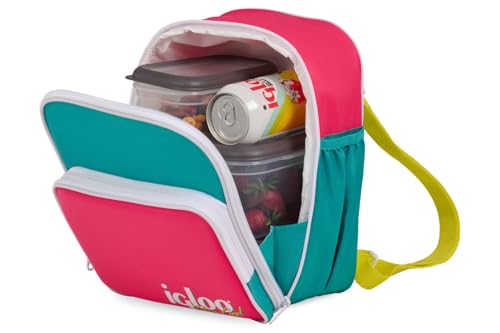Igloo Retro 12-Can Convertible Backpack Cooler Jade - Insulated Cooler Bag
