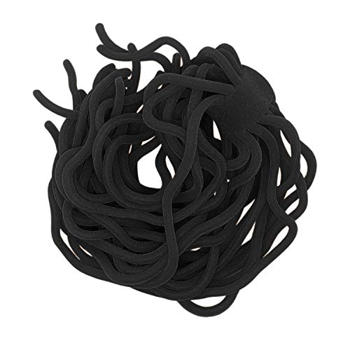 Squirmy Wormy Fly Tying Material - Soft Worm Lure - Black