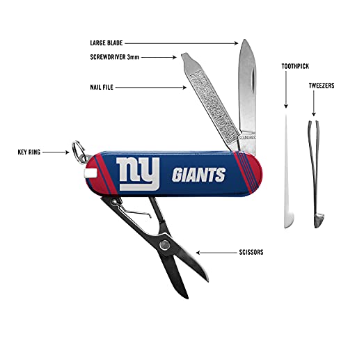 Essential Pocket Multi-Tool with 7 Tools - New York Giants