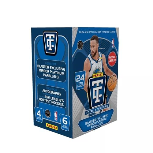 Panini NBA 2024-25 Totally Certified Basketball Card Blaster Box - 6 Packs