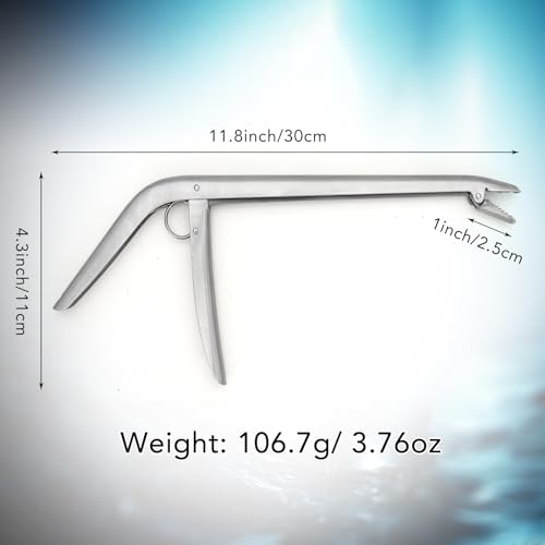 Stainless Steel Fish Hook Remover - 11.5 Inch Fishing Tool
