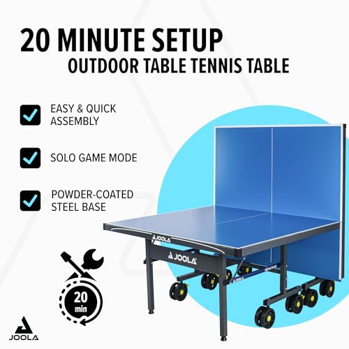 Tournament Quality Outdoor Ping Pong Table - NOVA Pro Plus
