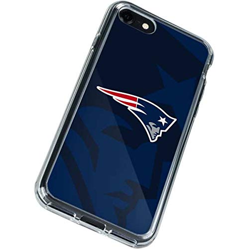 Clear Phone Case for iPhone SE (2nd & 3rd Gen) - NFL New England Patriots Design