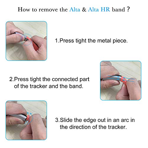 Replacement Bracelet Straps for Alta & Alta HR - Large Size