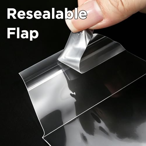 Resealable Team Bags for Magnetic Card Holders - 100 Pack