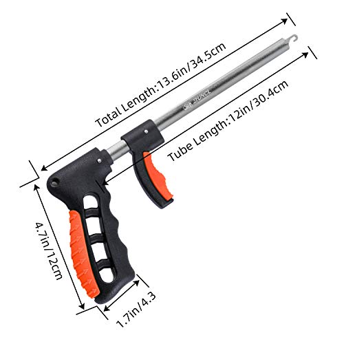 Fishing Plier Fish Lip Gripper Kit - 13.6in Orange & Black