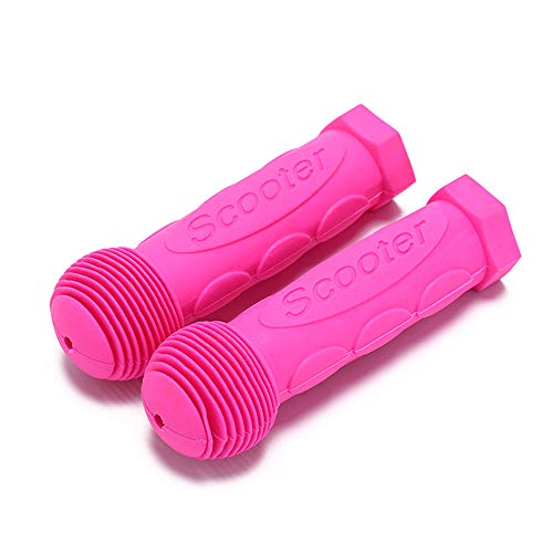 Anti-Slip Handlebar Grips for Kids Bikes - Pink