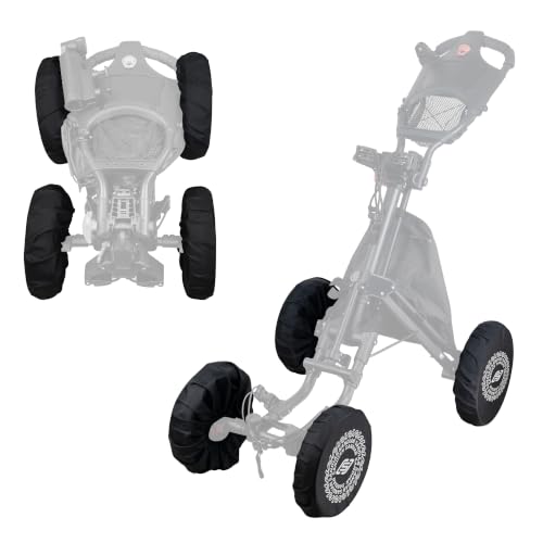 Golf Cart Wheel Covers - Big Size, Waterproof & Durable Protection