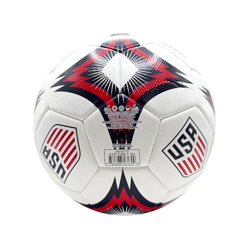 US Soccer Federation Soccer Ball - USMNT White - Size 3
