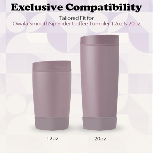 Silicone Boot for Owala SmoothSip Coffee Tumbler - Spring Revival