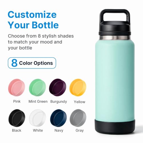 Silicone Boot for YETI Rambler Bottle - Mint Green, 36oz