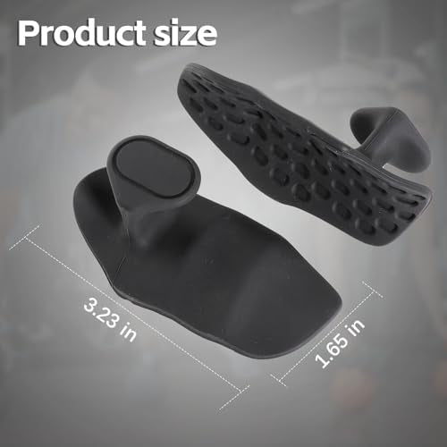 Ergonomic Anti-Slip Workout Grips - Rubber Hand Protector Gloves for Weight Lifting, Pull-Ups, Gym Training - Men & Women