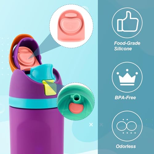 Silicone Replacement Stoppers & Seal Rings for Owala Bottles - 8 Pack