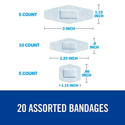 Strong Hold Pain-Free Removal Bandages - Assorted, 20 Count