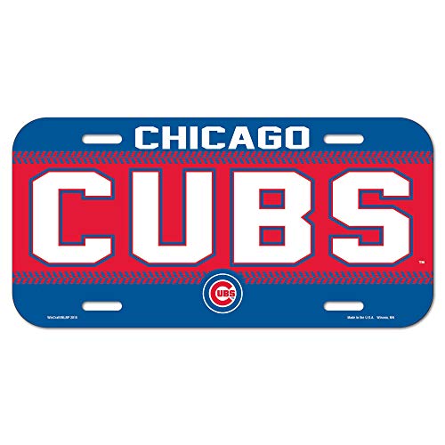 Chicago Cubs MLB License Plate - Officially Licensed Team Plate