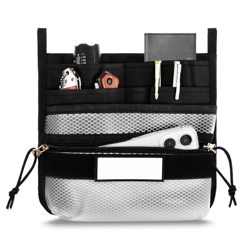 Multi Pocket Tactical Mesh Zipper Pouch — EDC Organizer