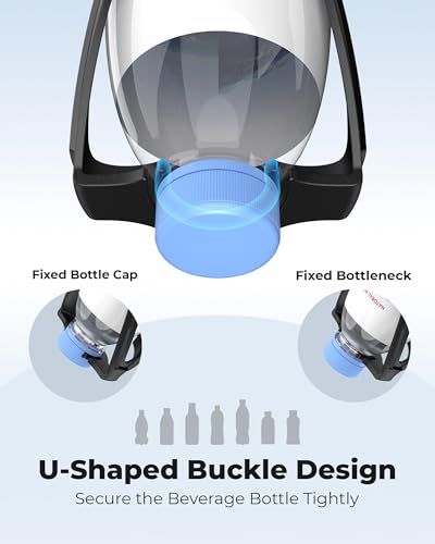 Lightweight Bike Water Bottle Holder - Stable Bicycle Cage for Sports Bottles